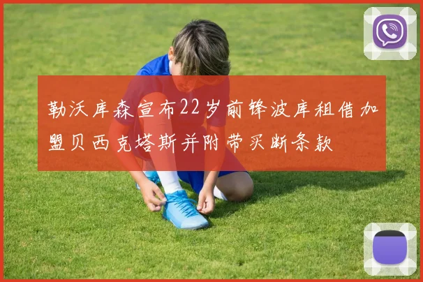 勒沃库森宣布22岁前锋波库租借加盟贝西克塔斯并附带买断条款